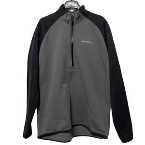 NWOT EDDIE BAUER Outpace Storm HZ First Ascent 1/2 Zip Sweatshirt Large Tall